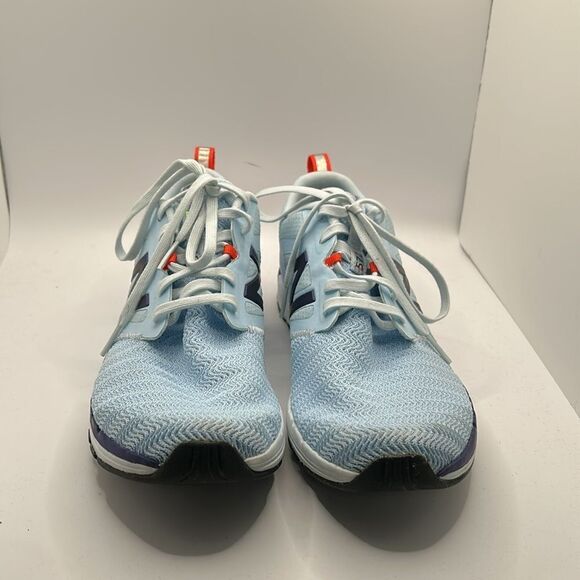 New Balance Women's 577 V5 Cross Trainer, Black/Vibrant Spring Glo - Picture 2 of 9